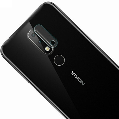SHAKU Back Camera Lens Glass Protector for Nokia 6.1 Plus(Pack of: 1)