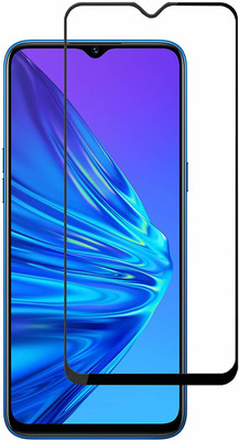 AKSHUD Edge To Edge Tempered Glass for Realme C3(Pack of 1)