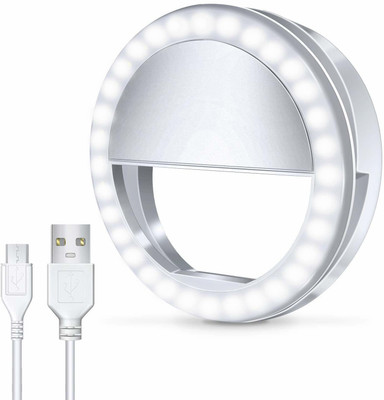 Buy Genuine Selfie Ring Light 36 LED Flash Light/Universal Accessories/Portable for Mobile Desktops Laptops Ring Flash(Multicolor)