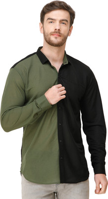 Colvyn Harris Men Color Block Casual Multicolor Shirt