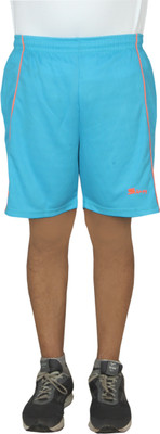 sampy Solid Men Blue Sports Shorts