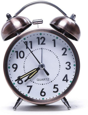 PARATPAR MALL Analog Brown Clock