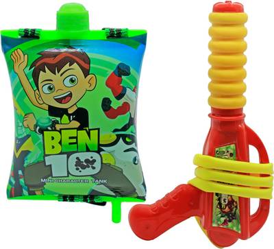 DEALbindaas Ben10 Small Tank Pichkari Squirter Holi Toy Water Gun