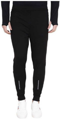 shopyholik Solid Men Black Track Pants