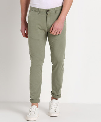 peter-england-slim-fit-men-green-trousers