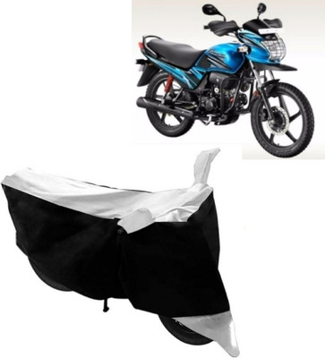 Elegance Two Wheeler Cover for Hero(Passion Pro TR, White)