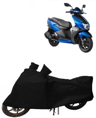 APNEK Two Wheeler Cover for TVS(NTORQ, Black)