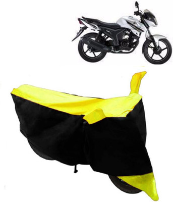 THE REAL ARV Waterproof Two Wheeler Cover for Yamaha(SZ X, Yellow, Black)