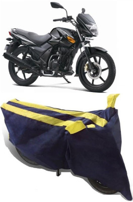 Elegance Two Wheeler Cover for TVS(Flame SR125, Yellow)
