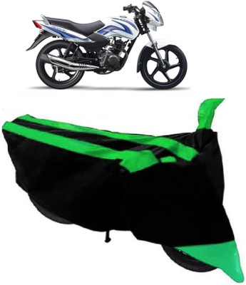 AutoKick Two Wheeler Cover for TVS(Star Sport, Green)