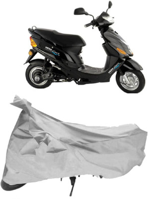 APNEK Two Wheeler Cover for Hero(Electric Zippy, Silver)