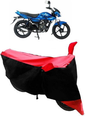 AutoKick Two Wheeler Cover for Bajaj(XCD 125cc, Red)