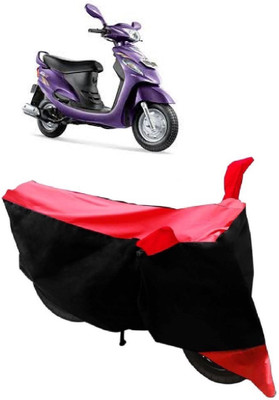 THE REAL ARV Waterproof Two Wheeler Cover for Mahindra(Rodeo, Red)