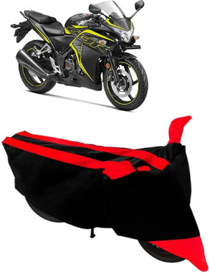 AutoRash Waterproof Two Wheeler Cover for Honda(CBR 250R, Red)