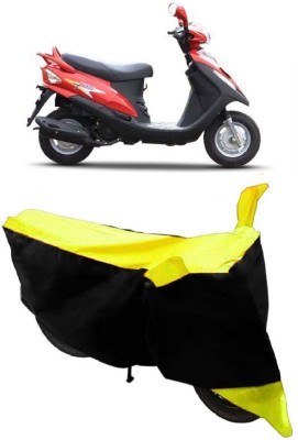 Elegance Two Wheeler Cover for Mahindra(Flyte, Yellow)