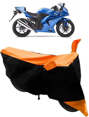 Elegance Two Wheeler Cover for Kawasaki(Ninja 250, Orange)