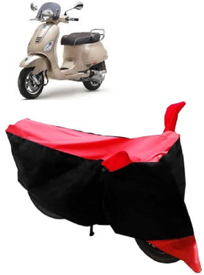 Elegance Two Wheeler Cover for Piaggio(Vespa VXL, Red)