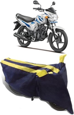 APNEK Two Wheeler Cover for Suzuki(Hayate, Yellow)