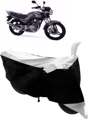 Elegance Two Wheeler Cover for Yamaha(YBR 125, White)