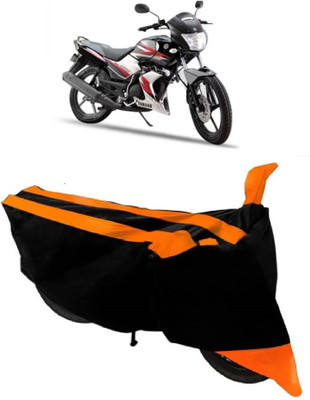 APNEK Waterproof Two Wheeler Cover for Mahindra(Stallio, Orange, Black)