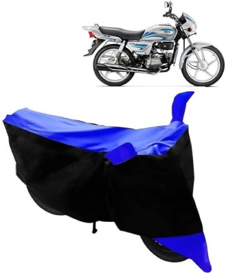 EverLand Two Wheeler Cover for Hero(Splendor Plus, Blue)