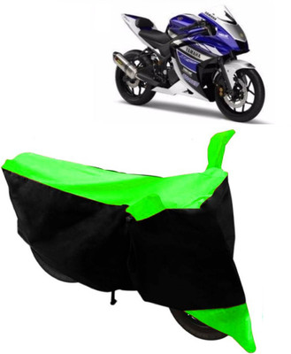AutoKick Two Wheeler Cover for Yamaha(YZF R25, Green)