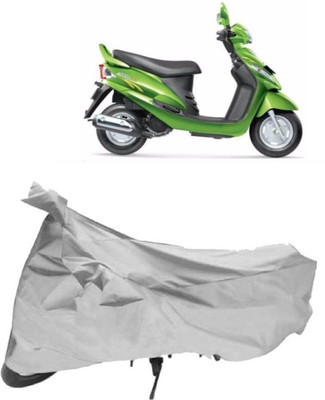 SUNONA Waterproof Two Wheeler Cover for Mahindra(Rodeo RZ, Silver)