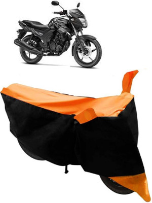 AutoKick Two Wheeler Cover for Yamaha(SZ R, Orange)