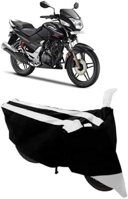 Elegance Two Wheeler Cover for Honda(CBZ, White)