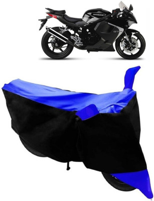 AutoKick Two Wheeler Cover for Hyosung(GT250R, Blue)