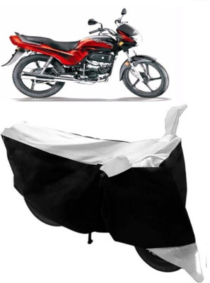 APNEK Waterproof Two Wheeler Cover for Hero(Passion Plus, White)