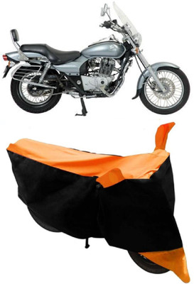 APNEK Waterproof Two Wheeler Cover for Bajaj(Avenger 220 DTS-i, Orange)