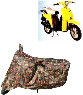 APNEK Two Wheeler Cover for Bajaj(Sunny, Multicolor)