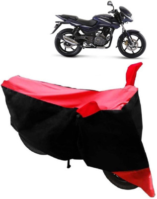 SUNONA Two Wheeler Cover for Bajaj(Pulsar 180 DTS-i, Red)