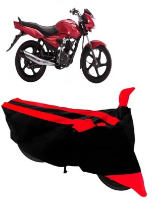 Elegance Two Wheeler Cover for TVS(Jive, Red, Black)