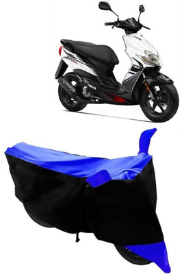 AutoKick Two Wheeler Cover for Yamaha(Jog R, Blue)