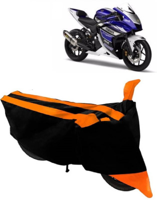 THE REAL ARV Waterproof Two Wheeler Cover for Yamaha(YZF R25, Orange)