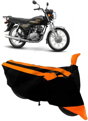 Elegance Two Wheeler Cover for Yamaha(Crux, Orange)