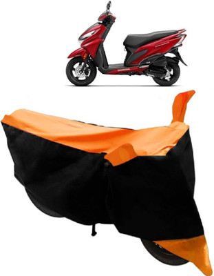 THE REAL ARV Waterproof Two Wheeler Cover for Honda(Grazia, Orange)