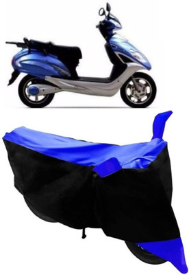 AutoRock Two Wheeler Cover for Lohia(Fame, Blue)
