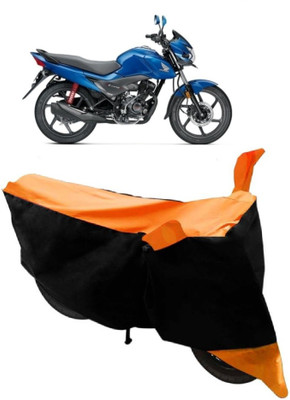 AutoKick Two Wheeler Cover for Honda(Livo, Orange)