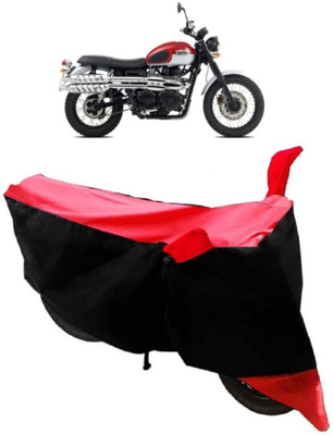 APNEK Two Wheeler Cover for Triumph(Scrambler, Red)