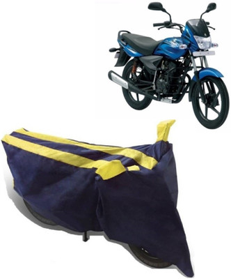 AutoKick Two Wheeler Cover for Bajaj(Platina 100 DTS-i, Yellow)