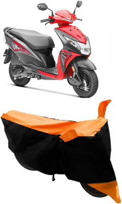 Elegance Two Wheeler Cover for Honda(Deo, Orange)