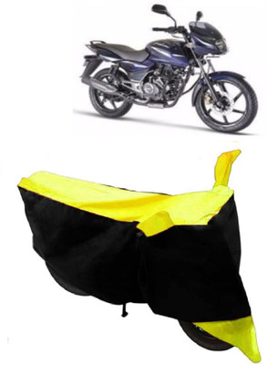 AutoRock Two Wheeler Cover for Bajaj(Pulsar 150, Yellow)