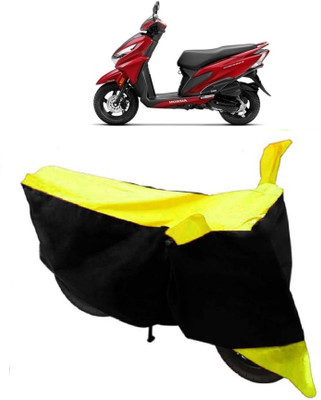 Elegance Two Wheeler Cover for Honda(Grazia, Yellow)