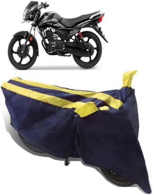 THE REAL ARV Waterproof Two Wheeler Cover for TVS(Victor New, Yellow, Blue)