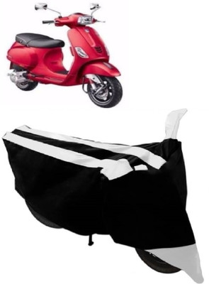 Elegance Two Wheeler Cover for Piaggio(Vespa SXL, White)
