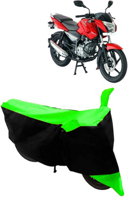 Elegance Two Wheeler Cover for Bajaj(Pulsar 135 LS DTS-i, Green)