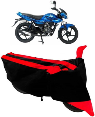 AutoRock Two Wheeler Cover for Bajaj(XCD 125cc, Red)